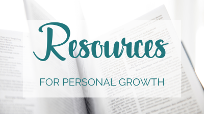 Resources for Personal Growth